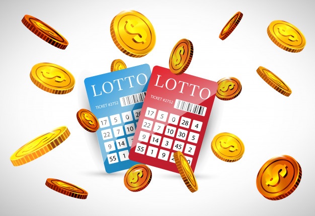Lottokupong og dollarmynt